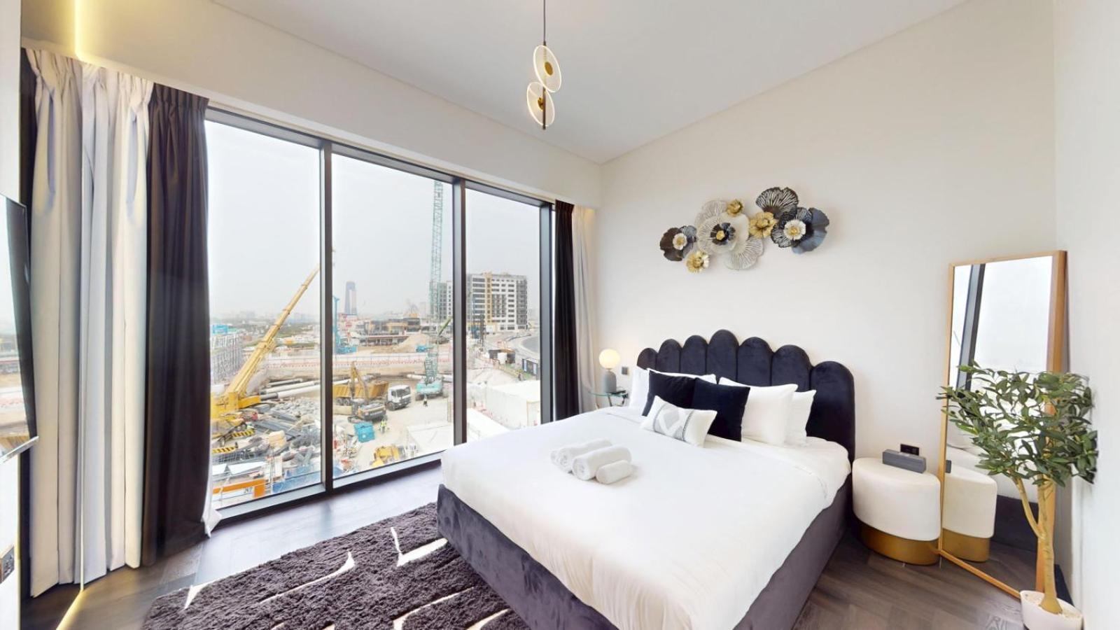 O - Classy One Bedroom In Al Jaddaf Apartment *