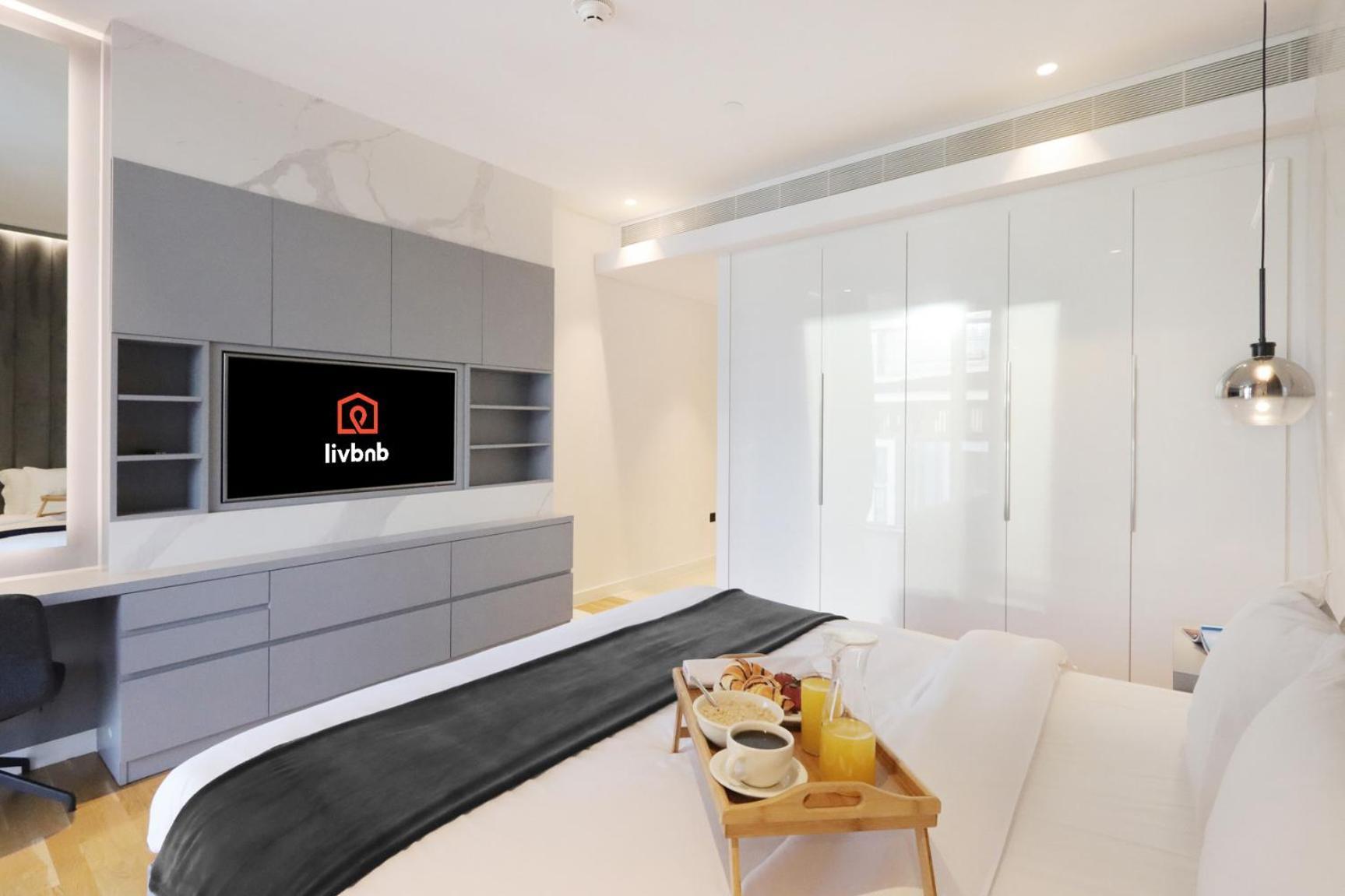 Livbnb-upgraded 2br Maid's With Sea View * Dubai