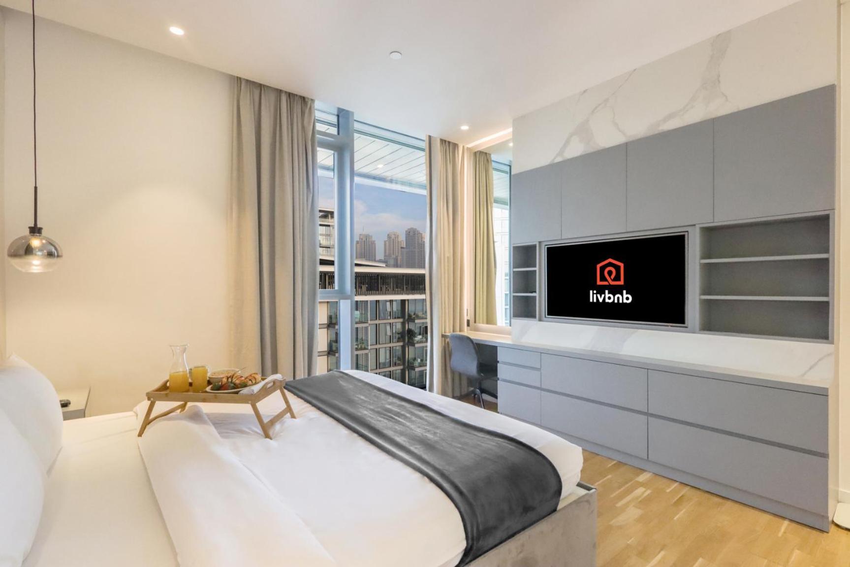 Apartment Livbnb-upgraded 2br Maid's With Sea View *