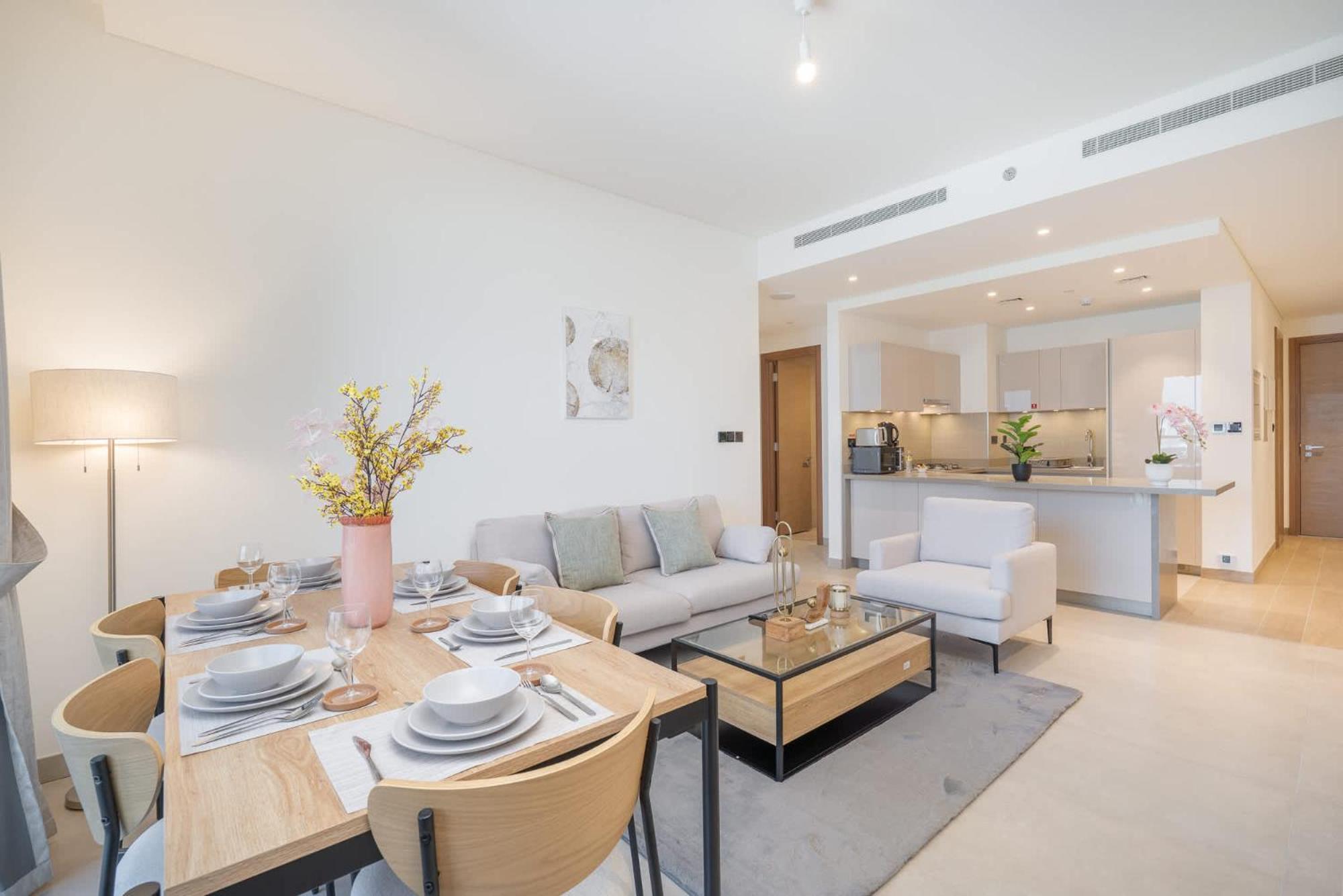 Apartamento Refined Urban Living 1 Bebdroom At Sobha Waves Grande Dubái
