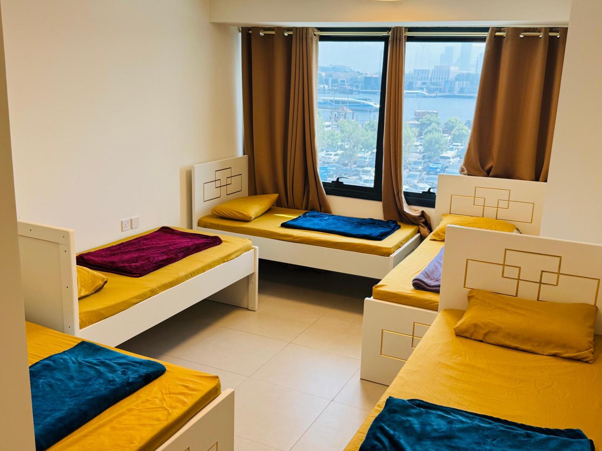 Apartamento Wow Amazing Burjkhalifa,sea,sunset,ship,park View,3bhk Furnished Apartment-16 Guest,airport,metro,mall,golf,bus,park,ship Tour Near - Flat 101