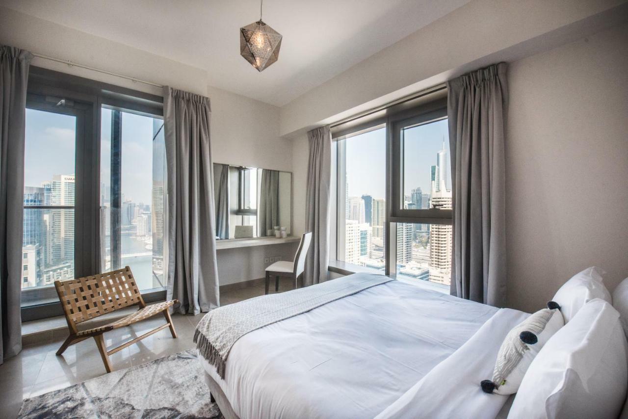 Fantastay Sparkle Tower High Floor With Full Marina Views * Dubái