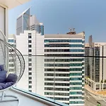 Stylish Studio With Burj Khalifa View