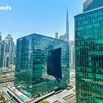 Higuests - Ahad Residence Modern Apt In Dubai\'S Business Hub