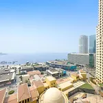 Elegant 3Br Full Sea View Apartment Only 2 Minute Walk To Jbr Beach