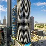 Burj Khalifa View! 2 Bedroom Luxe Apartment With 4 Minute Walk To Dubai Mall! Pool And Sauna Access!