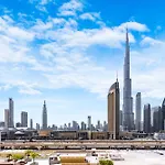 Premium 2Br Home In Dtv With Burj Khalifa View