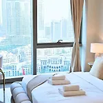 Grande Signature By Emaar - New Luxury 2Br W Panoramic Burj Khalifa & Fountain Show Views