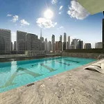 Trophy - Rustic Burj Khalifa View.