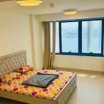 Wow Amazing Burjkhalifa,Sunset,Sea,Ship,Park View,2Bhk Furnished Apartment-Airport,Metro,Mall,Golf,Bus,Park Near - Flat 805