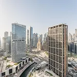 Luxury Studio Steps From Dubai Canal And Minutes To Burj Khalifa, Peninsula Five