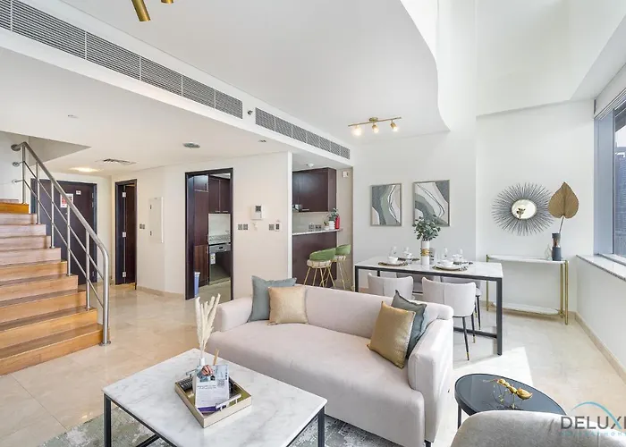 Refreshing 1Br Loft At Sky Garden Difc By Deluxe Holiday Homes