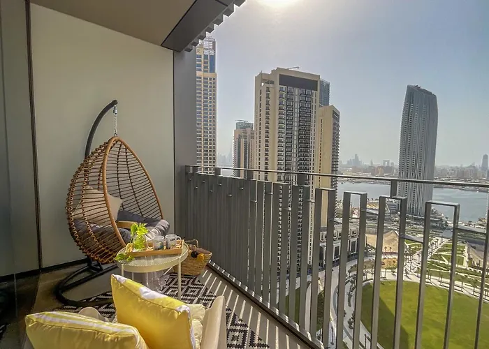 Higuests - Luxe Apartment With Panoramic Views On Dubai Creek