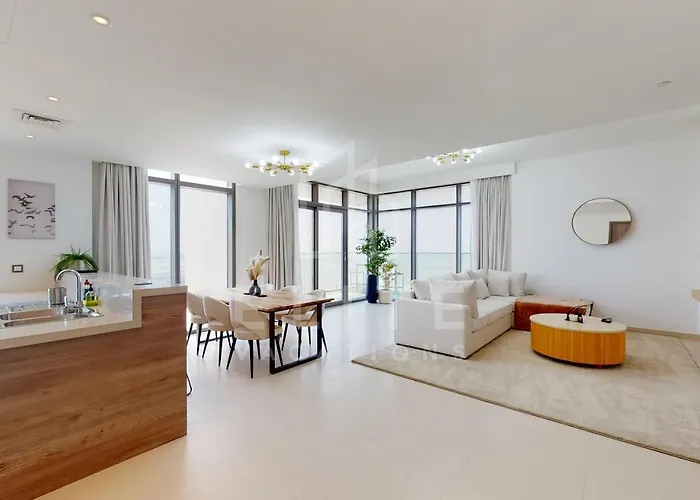 Upgraded Full Burj And Creek Views Modern 3 Bed With Maids Room