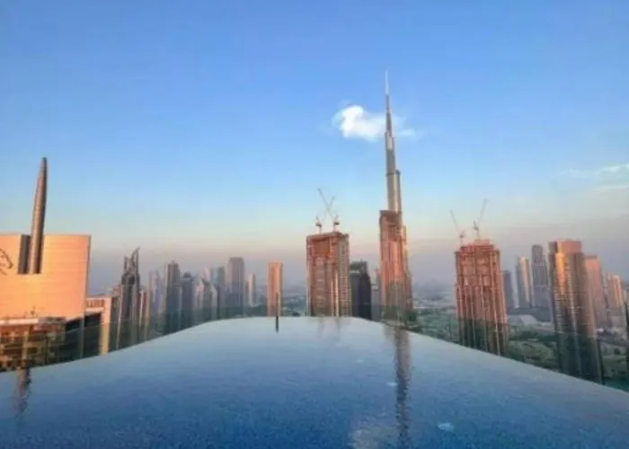 Yps Apartments Paramount Burj View With Large Balcony Infinity Pool