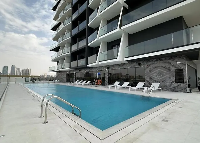 Nice 1Bhk In Jvc - With View - Binghatti Height