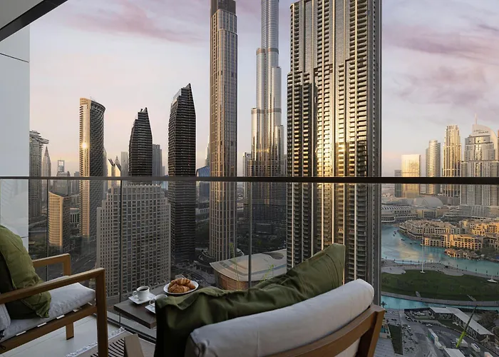 Luxury Sky High 2-Bedroom Apartment Stunning Burj Khalifa & Fountain Views