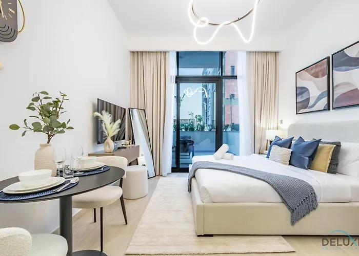 Stylish Studio Apartment In Azizi Riviera 37 Al Merkadh By Deluxe Holiday Homes