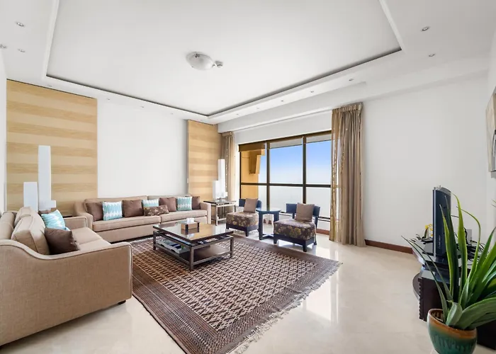 Elegant 3Br Full Sea View Apartment Only 2 Minute Walk To Jbr Beach