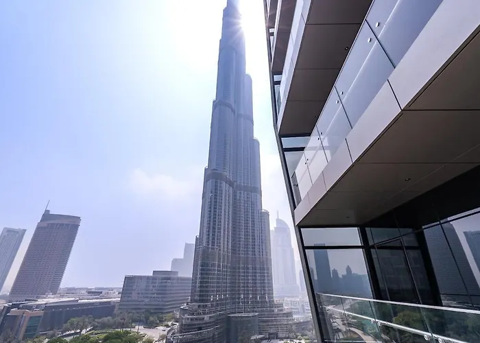 Chic Apartment For 4 With Burj Khalifa Views