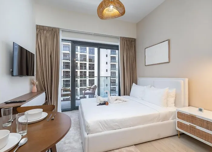 Immaculate Studio Great For 2 In Meydan