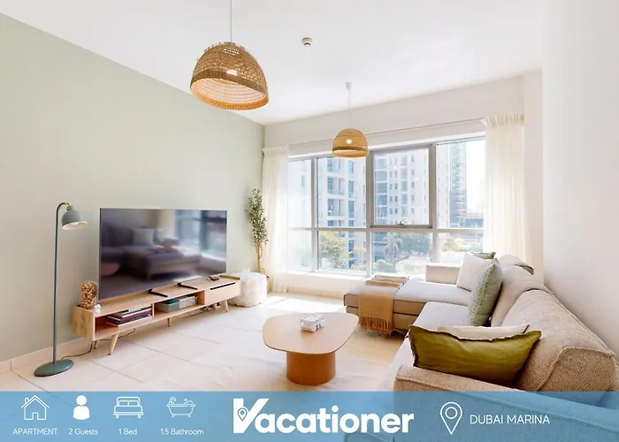 The Point Tower - Vibrant One Bed In Marina