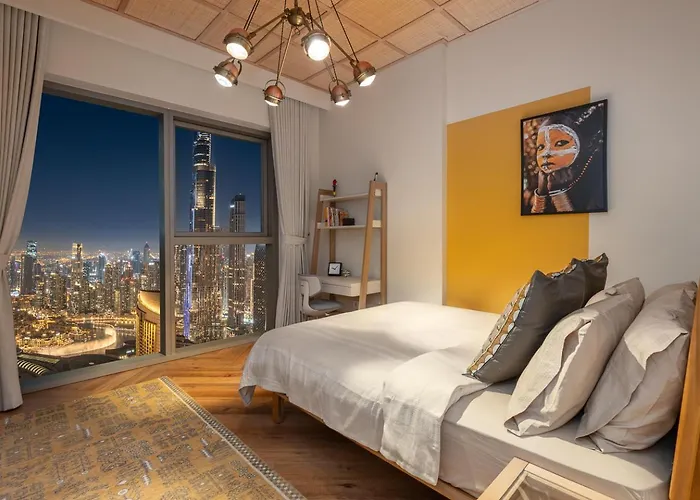 Exclusive Front Row Seats To Burj Khalifa Fireworks From Penthouse Level, Downtown Dubai