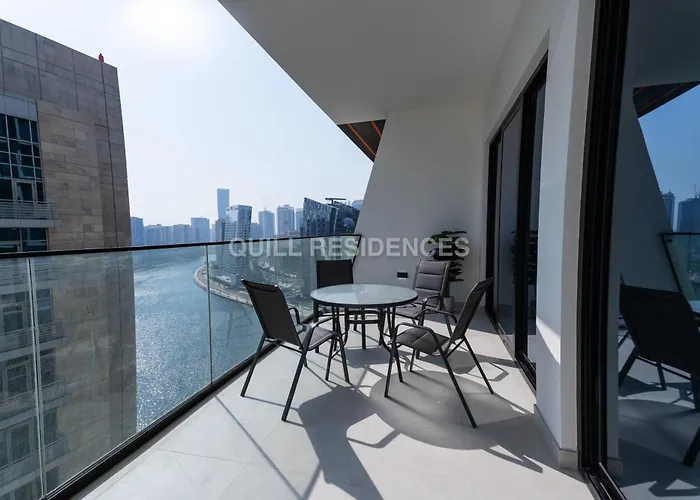 Quill Residence At Binghatti Canal 1 Bedroom Canal View