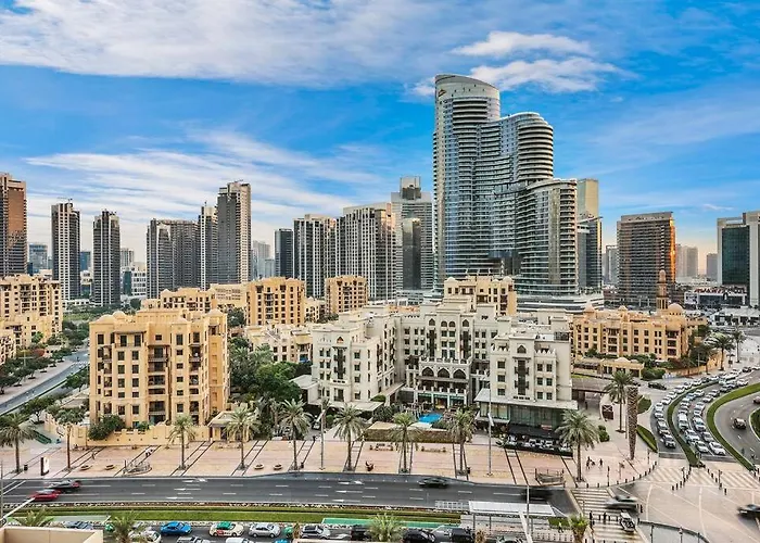 First Class 2Br With Full Dubai Downtown Skyline View