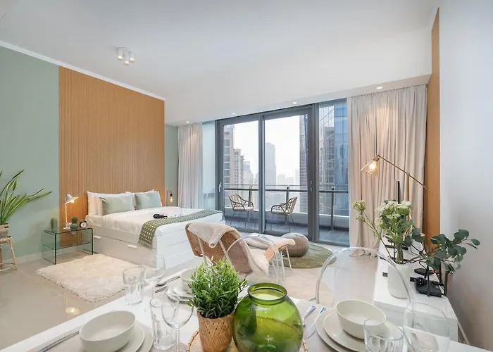 Welcoming Studio Apartment Perfect For 2 In Dubai Marina