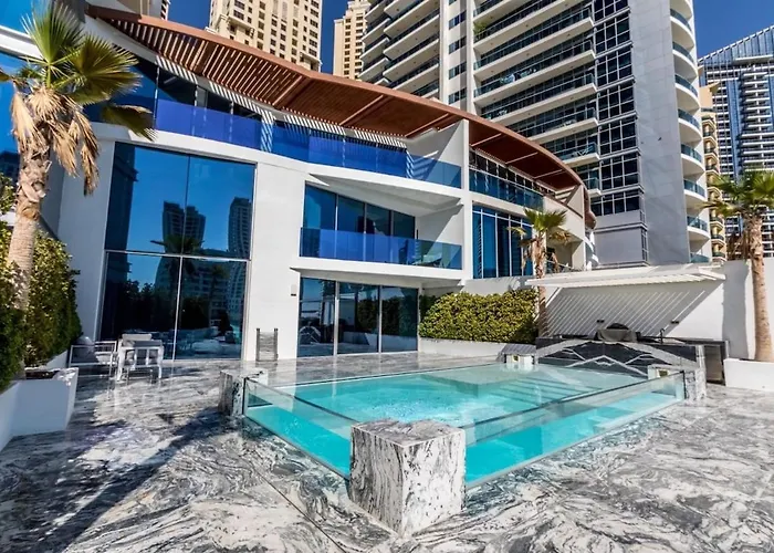 Grand Dubai Marina 4Br Triplex With Pool Gym Sauna