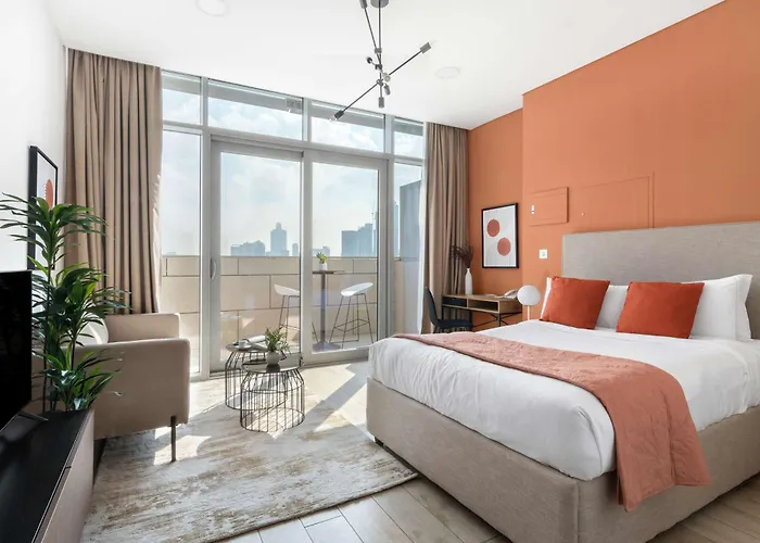 Silkhaus Modern Studio With Burj Khalifa View In Difc