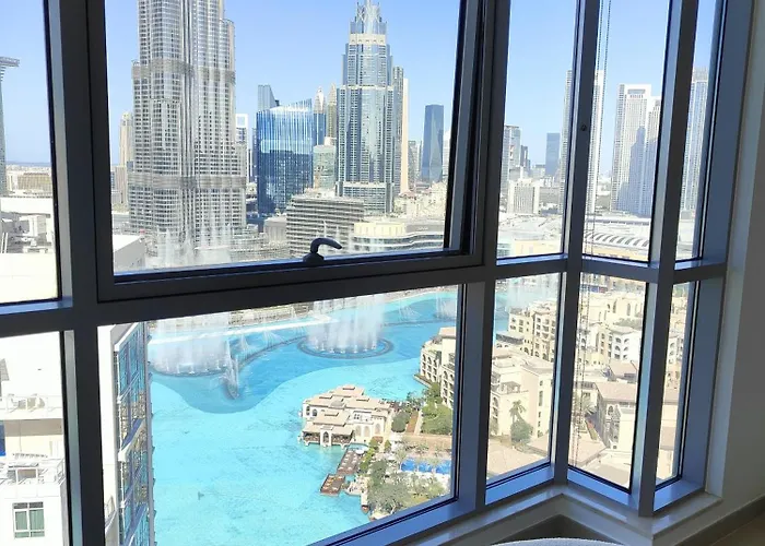 Luxury Burj Facing Apt In Dt