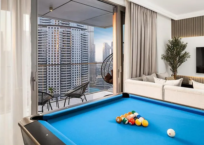 Stunning Luxurious 4Br With Burj Khalifa View And Dubai Mall Tunnel Access