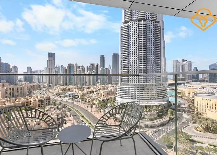 Keysplease 1 Bedroom With Office Blvd Point Tower Downtown Dubai
