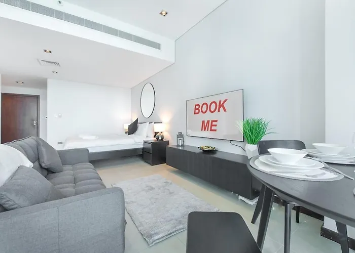 Comfortable Studio Apartment For 4 In Difc