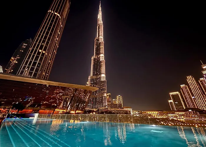 Sky High Luxury, Grande Signature, Burj Khalifa View, 5 Minute Walk To Dubai Mall