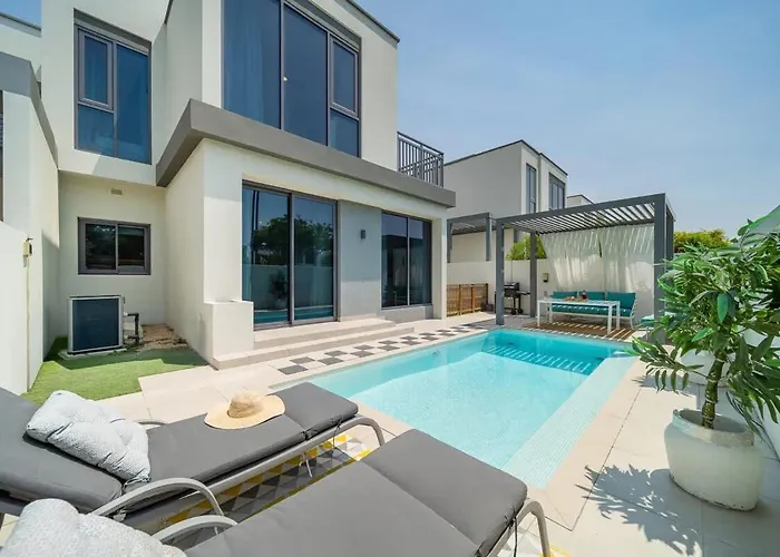 Airstay - Private Pool - 3Br Villa With Study Room - Dubai Hills - Monthly Offer Available