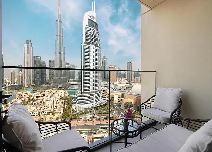 Lux Apartment With Full Burj View - 1 Min Dubai Mall