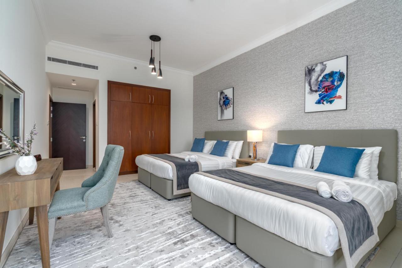 Globalstay At Palm Jumeirah Beachfront Paradise With Pool And Gym Apartamento Dubai