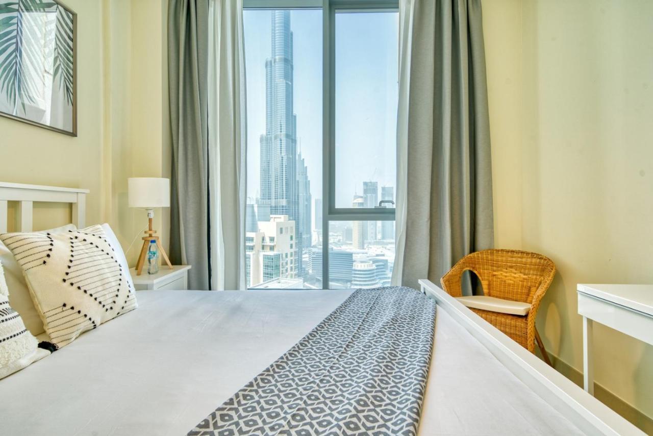 Lejlighed Monty Holiday - Cozy Penthouse With Burj Khalifa And Fountain View Dubai