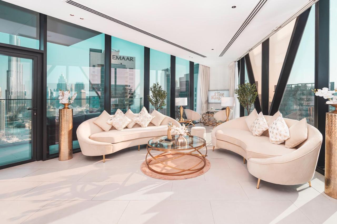 Elite Royal - Panoramic Burj Khalifa, Fountain&dubai Skyline View - Marquise Dubaï
