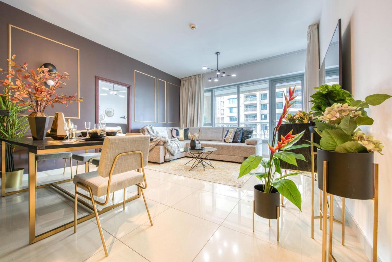 Maison Privee - Radiant Urban Retreat With Iconic Burj Khalifa Vws Apartament