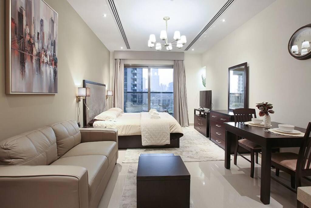 Amazing Studio In Downtown With Burj Khalifa View Apartamento