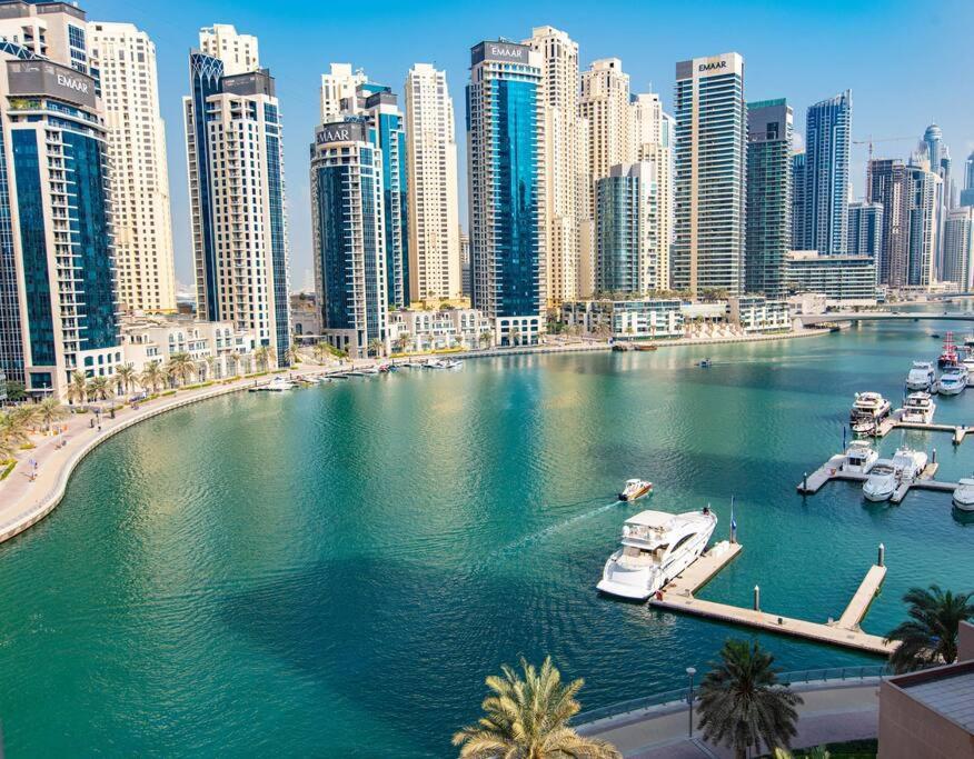 La Buena Vida Homes - Exquisite Spacious Luxe 1br , Full Marina View, Kitchen, 5 Min To Beach, Jbr And Marina Dubai