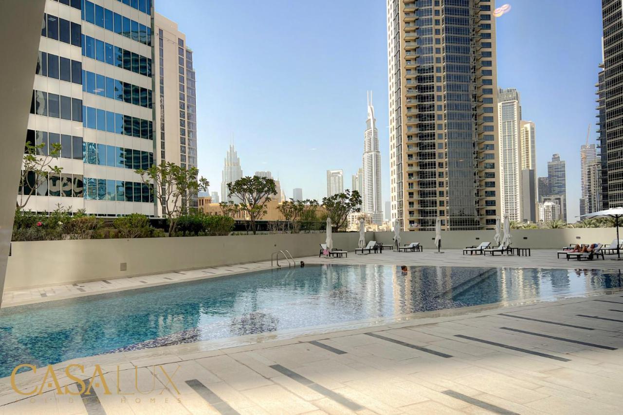 Stunning Std Flat In Dt, With Burj Khalifa View . Сasa de vacaciones Dubái