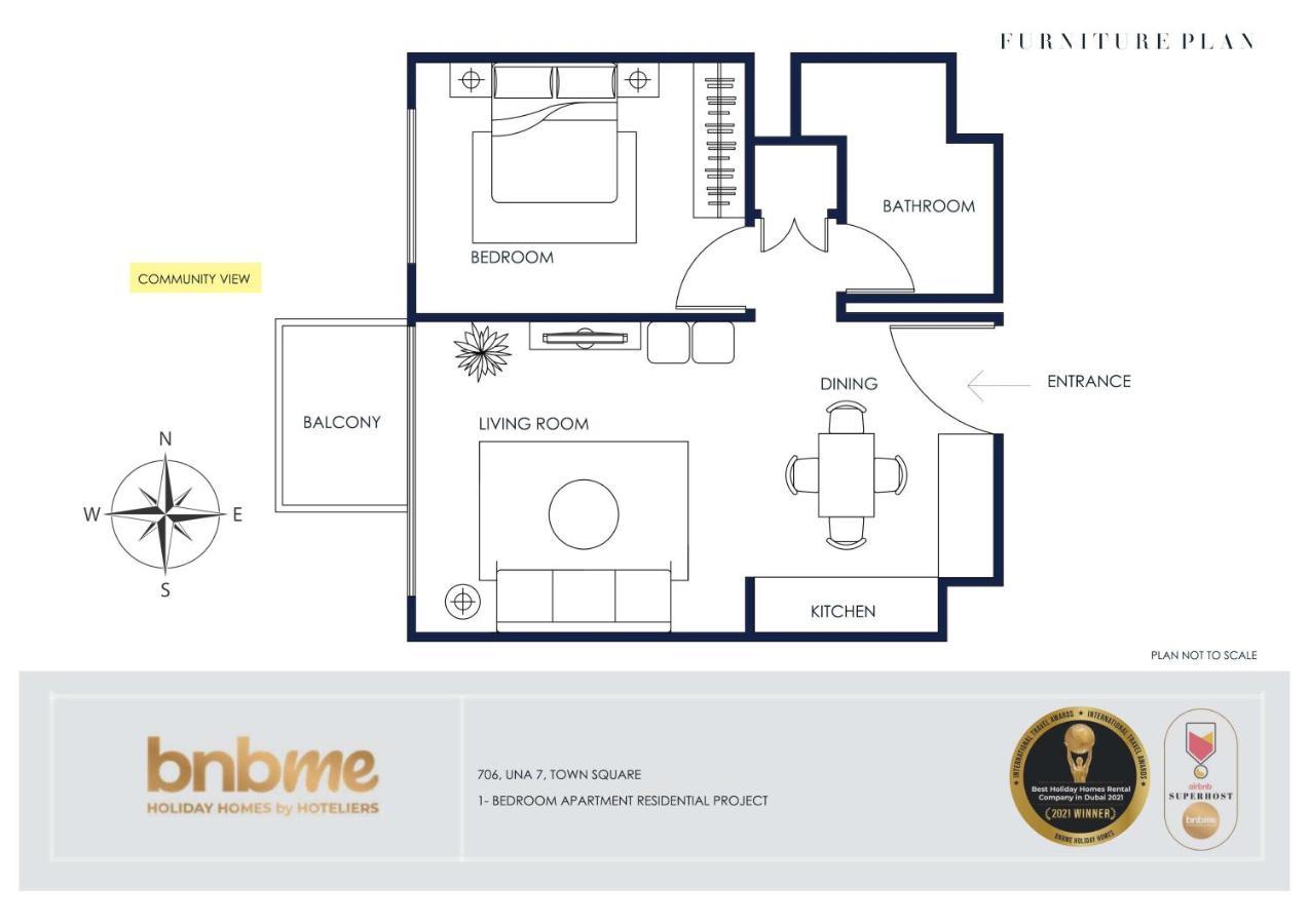Modern 1 Bedroom In Town Square Park - Bnbmehomes - 706 *