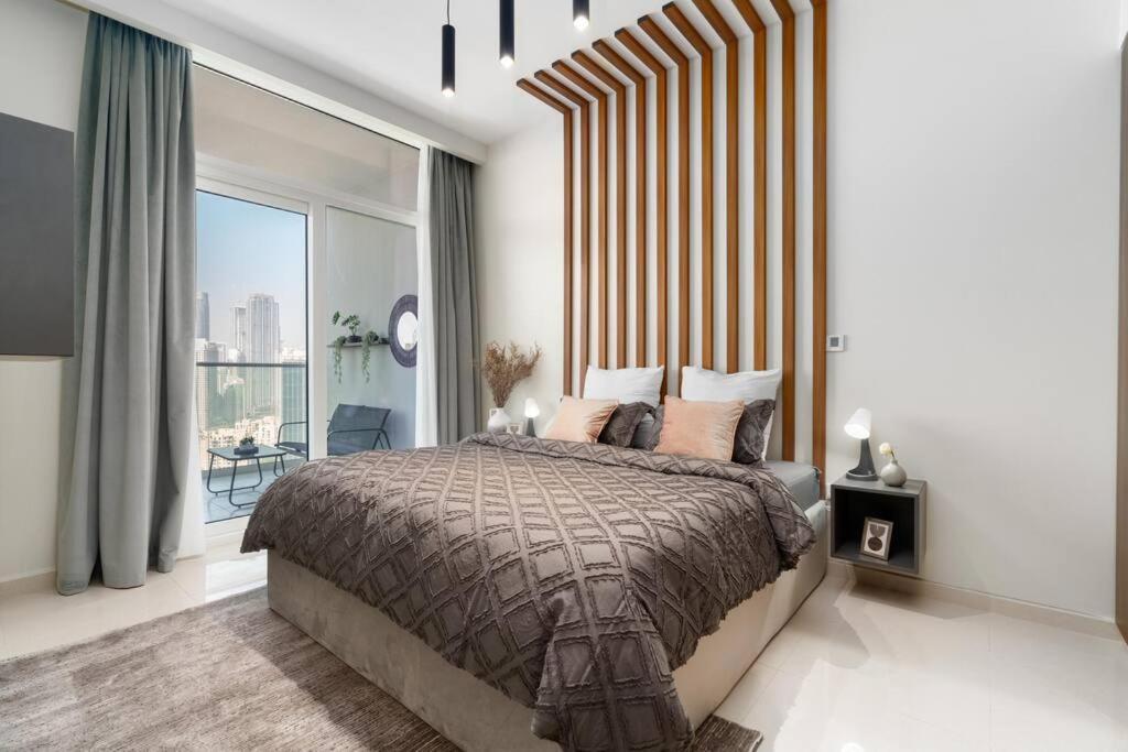 2bdr - Burj Khalifa View - Pool, Sauna & Hamam Apartamento Dubai