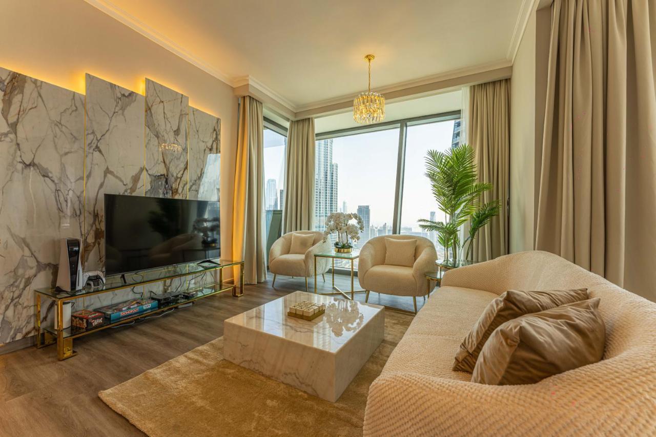Apartment First Class 3br With Full Burj Khalifa And Fountain View Dubai