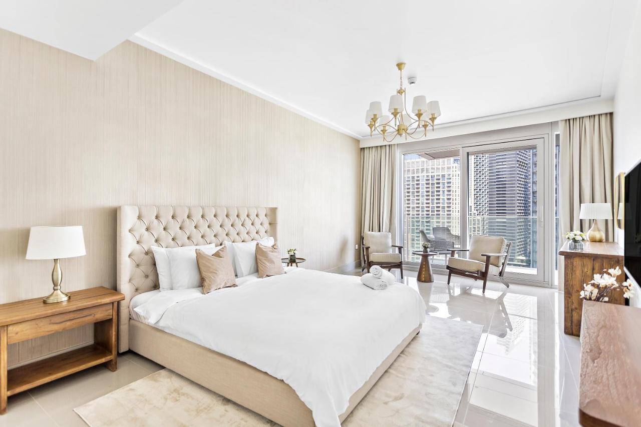 Welhome - Luxury Facing Burj Khalifa With Terrace * Dubái